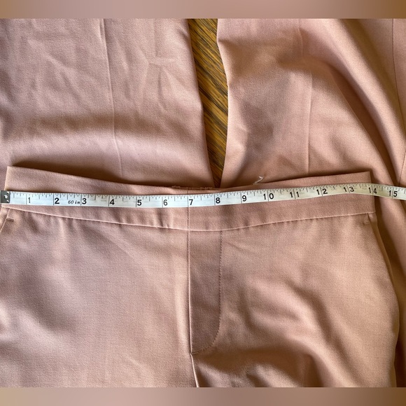 Banana Republic Blush Crop Relaxed Dress Pants Size 4 - Picture 11 of 12